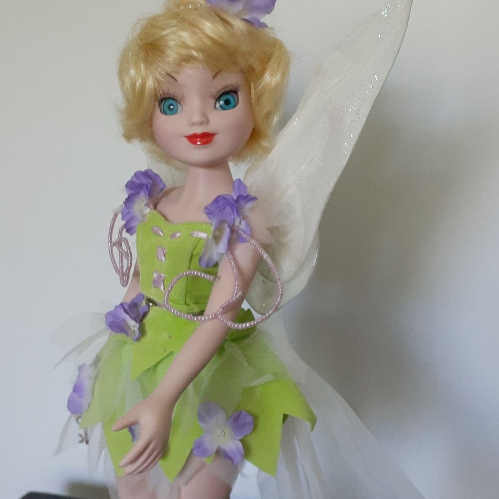 Disney Tinker Bell porcelain collectors doll 2003 - Picture 8 of 12